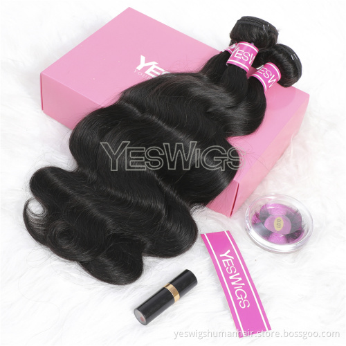 New Arrival Asian Young Girl Donor Human Hair Body Wave Extension Bundles Unprocessed Asian Hair Double Weaving Bundle Extension